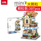 LOZ Building Blocks City View Scene Coffee Shop Retail Store Architectures model  Assembly Toy Christmas Gift for Children Adult