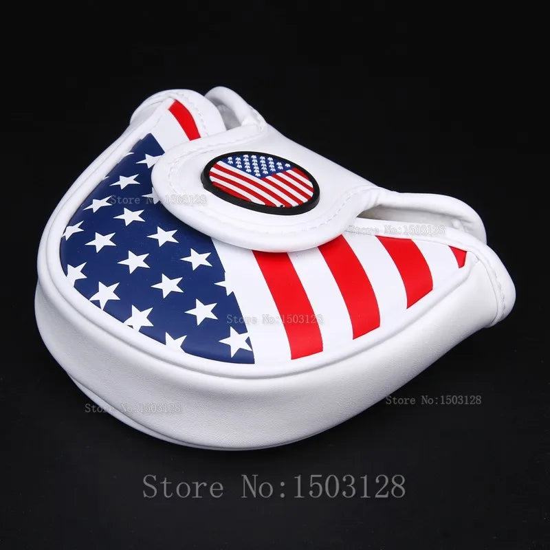 Magnetic  Closure Customized Golf Mallet Putter Covers Headcover Synthetic Leather Multi Style Color - PST PS Tradings