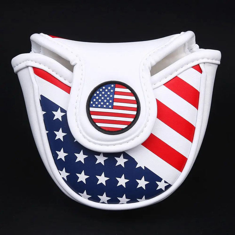 Magnetic  Closure Customized Golf Mallet Putter Covers Headcover Synthetic Leather Multi Style Color - PST PS Tradings