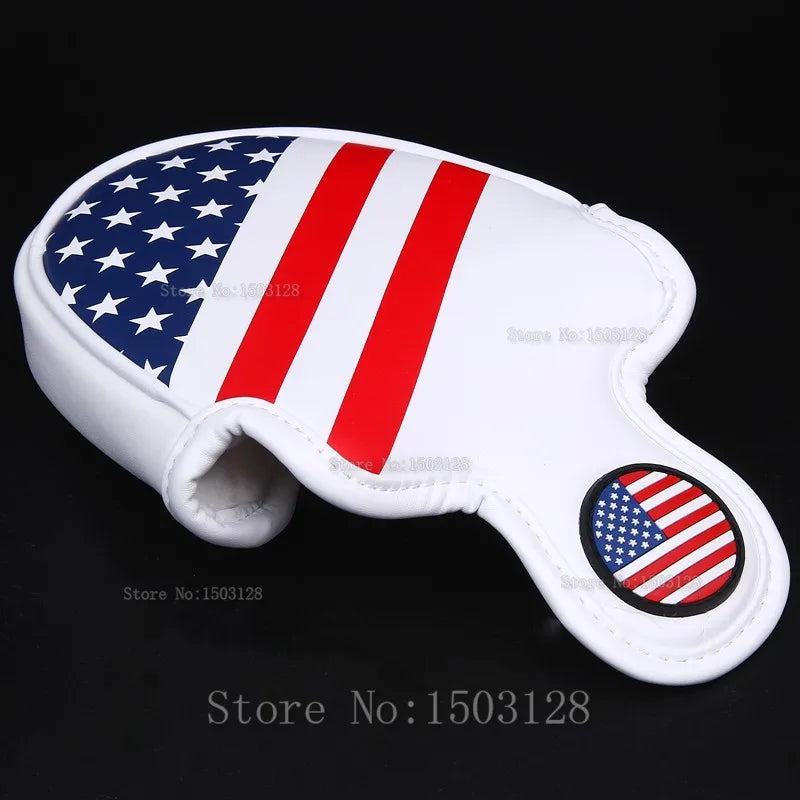 Magnetic  Closure Customized Golf Mallet Putter Covers Headcover Synthetic Leather Multi Style Color - PST PS Tradings