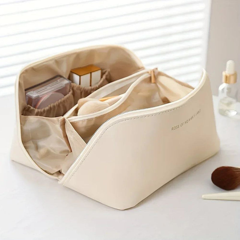 Makeup Organizer Female Toiletry Kit Bag Make Up Case Storage Pouch Luxury Lady Box, Cosmetic Bag, Organizer Bag For Travel Zip - PST PS Tradings