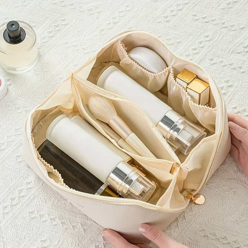 Makeup Organizer Female Toiletry Kit Bag Make Up Case Storage Pouch Luxury Lady Box, Cosmetic Bag, Organizer Bag For Travel Zip - PST PS Tradings