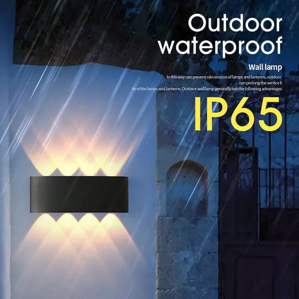 MARPOU Led Wall Lamp Outdoor IP65 Waterproof Up 2/4/6/8/10W AC110-265V Wall Lights  Down Luminous Lighting Porch/Garden  Decorat - PST PS Tradings