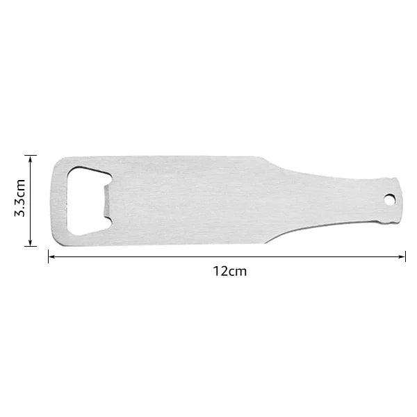 Mini Durable Beer Bottle Opener Stainless Steel Flat Speed Bottle Cap Opener Remover Bar Blade Kitchen Tool - PST PS Tradings