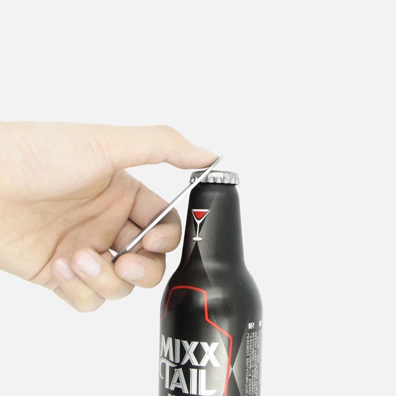 Mini Durable Beer Bottle Opener Stainless Steel Flat Speed Bottle Cap Opener Remover Bar Blade Kitchen Tool - PST PS Tradings