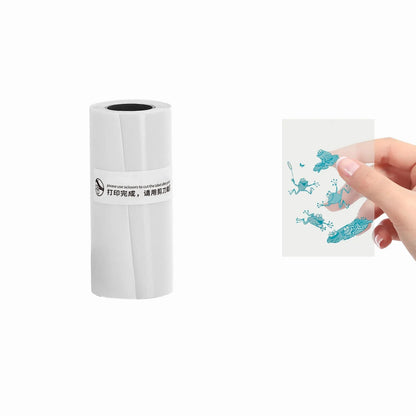 Mini Printer Paper Transparent Thermal Sticker Paper scrapbook Self-adhesive Printer Paper Printer For Photos Notes For peripage - PST PS Tradings