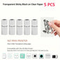 Mini Printer Paper Transparent Thermal Sticker Paper scrapbook Self-adhesive Printer Paper Printer For Photos Notes For peripage - PST PS Tradings