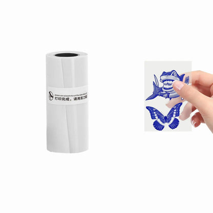 Mini Printer Paper Transparent Thermal Sticker Paper scrapbook Self-adhesive Printer Paper Printer For Photos Notes For peripage - PST PS Tradings