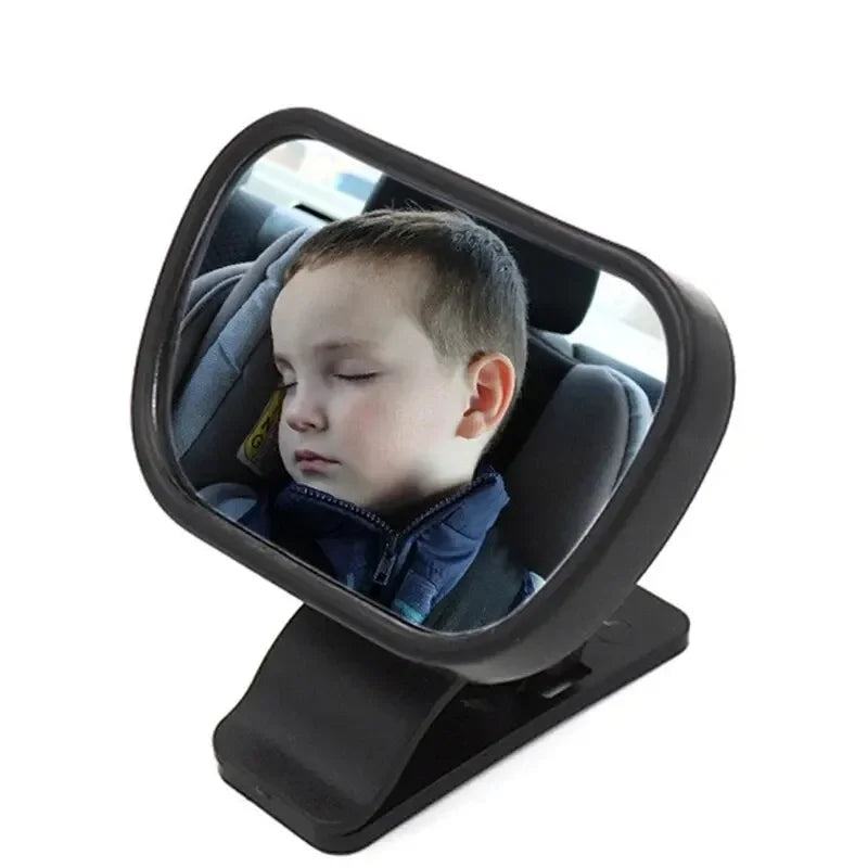 Mini Rear Infant Car Seat, Adjustable Rear Convex Mirror, Child Monitor, In-Car, 2-in-1 - PST PS Tradings