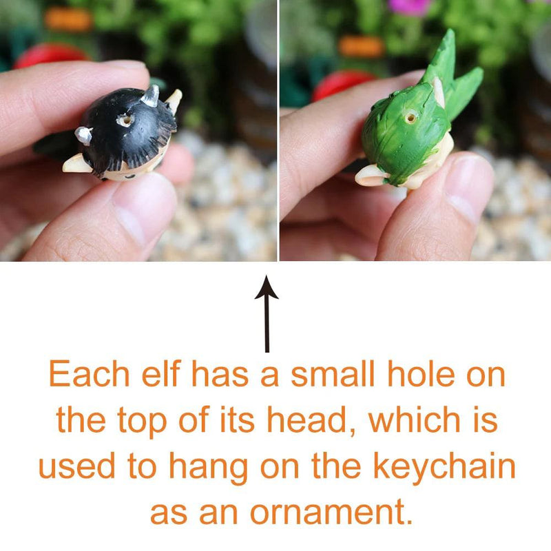 Miniature Fairy Garden Gnomes Figurines Set Resin Animals Mini Small Funny Dwarf Decorations Statues Ornaments Collection Indoor - PST PS Tradings