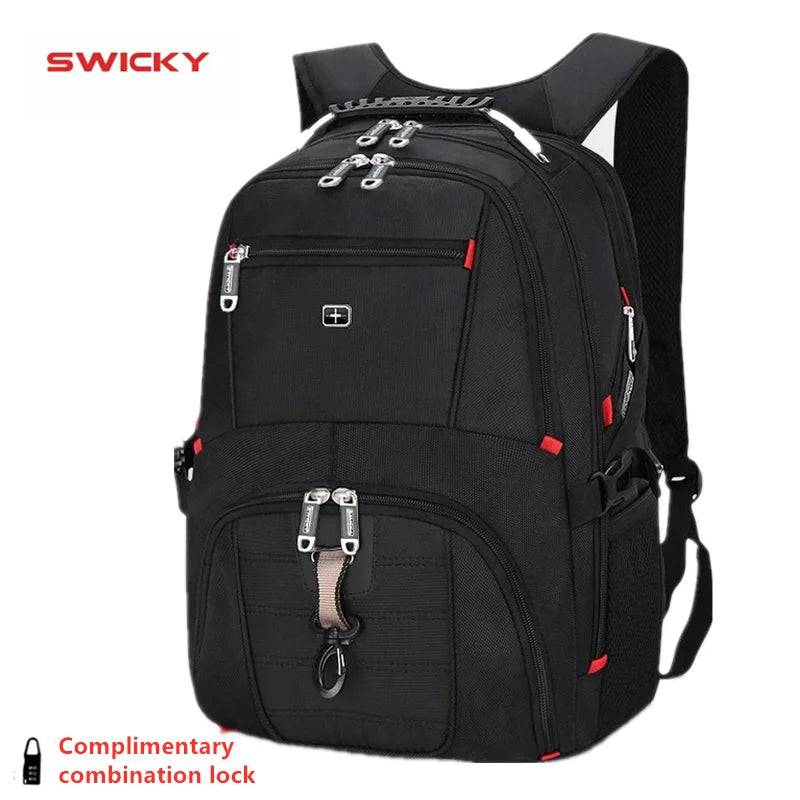 multifunction large capacity male bag fashion travel usb charging waterproof anti-theft 15.6 inch 17 inch laptop backpack men - Property & Safety Tradings