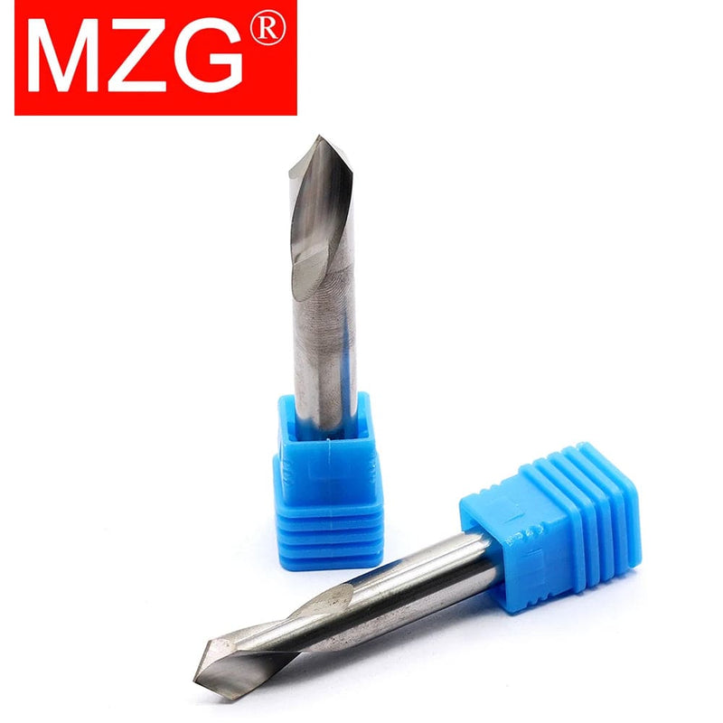 MZG Spot Drill Bit Point 90 Dgrees Carbide CNC Chamfering Drilling Hole Guide Tool Tungsten Steel Location Centering Pilot Drill