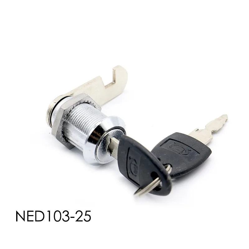 NAIERDI Cam Cylinder Locks Door Cabinet Mailbox Drawer Cupboard Padlock Security Locks With Plastic Keys Furniture Hardware - PST PS Tradings