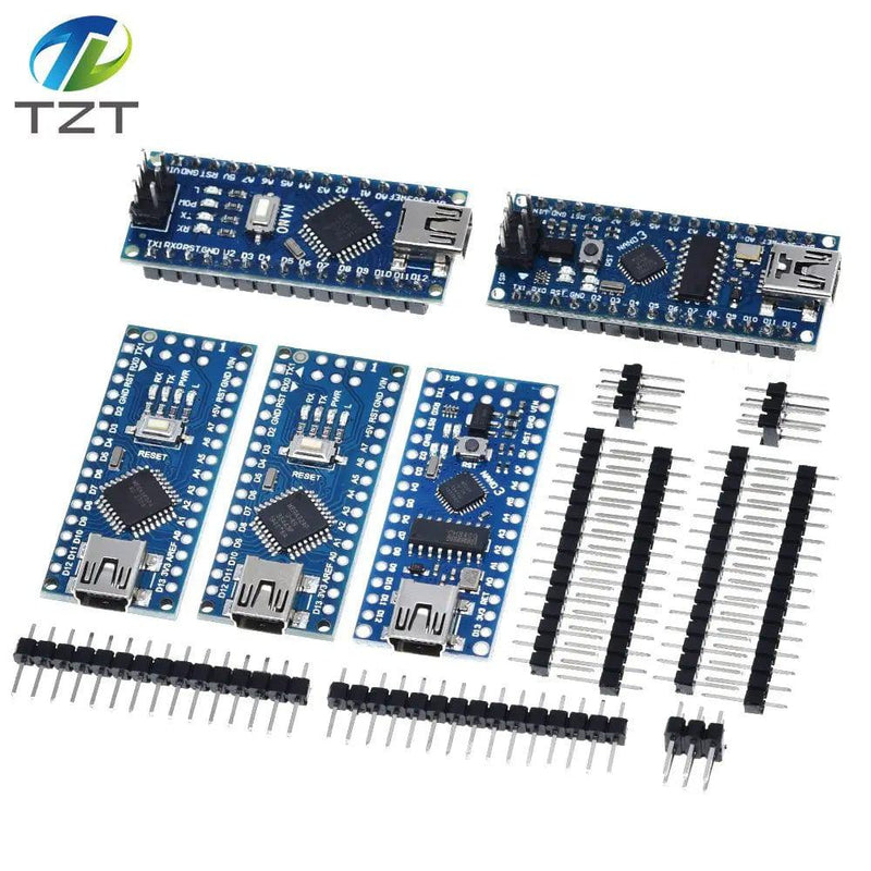 Nano Mini USB With the bootloader compatible Nano 3.0 controller for TZTrduino CH340 USB driver 16Mhz Nano v3.0 ATMEGA328P/168P - PST PS Tradings