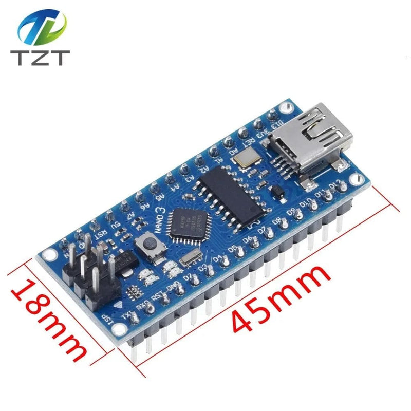 Nano Mini USB With the bootloader compatible Nano 3.0 controller for TZTrduino CH340 USB driver 16Mhz Nano v3.0 ATMEGA328P/168P - PST PS Tradings