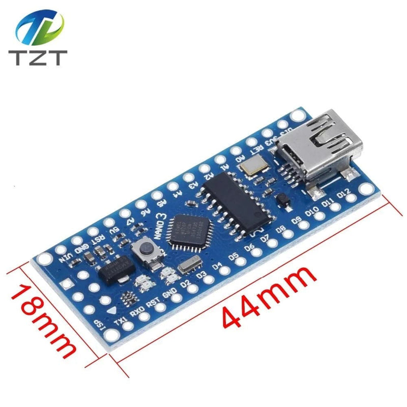 Nano Mini USB With the bootloader compatible Nano 3.0 controller for TZTrduino CH340 USB driver 16Mhz Nano v3.0 ATMEGA328P/168P - PST PS Tradings