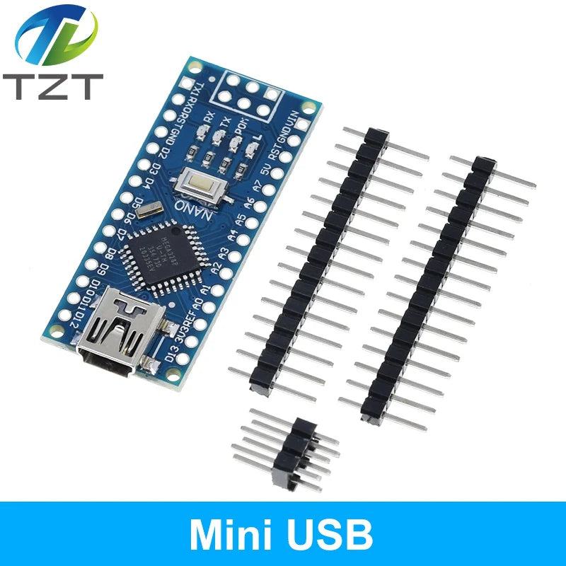 Nano Mini USB With the bootloader compatible Nano 3.0 controller for TZTrduino CH340 USB driver 16Mhz Nano v3.0 ATMEGA328P/168P - PST PS Tradings