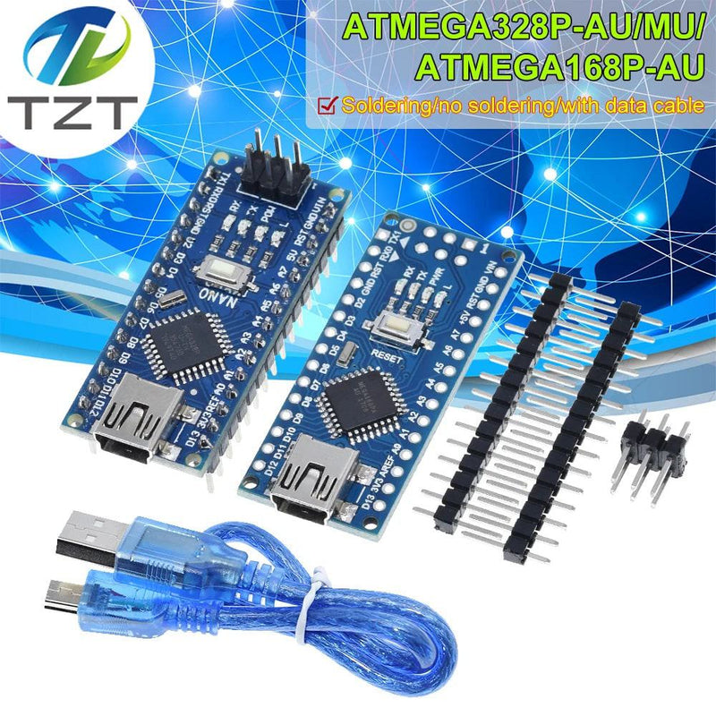 Nano Mini USB With the bootloader compatible Nano 3.0 controller for TZTrduino CH340 USB driver 16Mhz Nano v3.0 ATMEGA328P/168P - PST PS Tradings