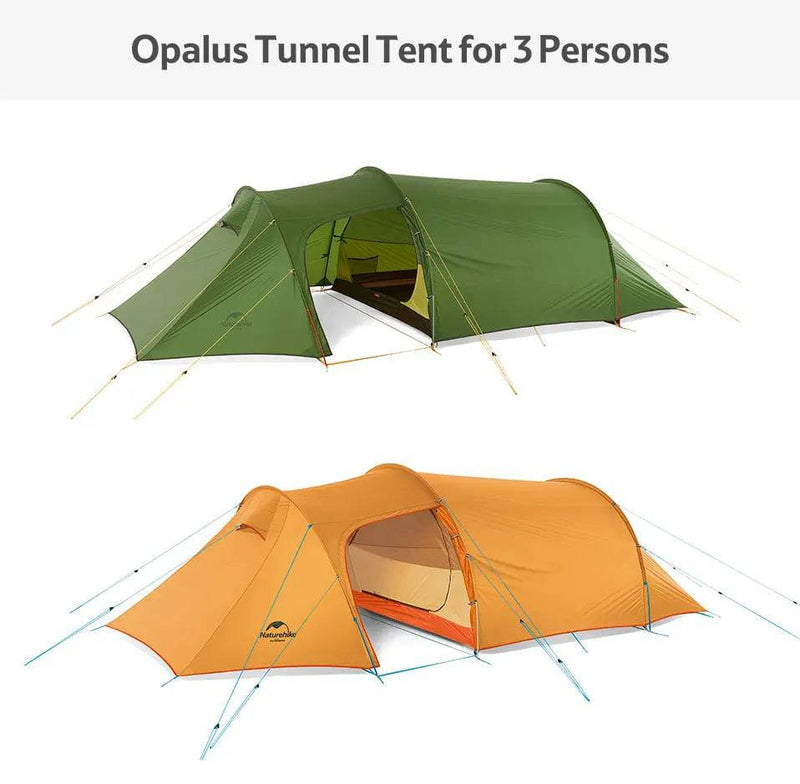 Naturehike Opalus 2 3 4 Tent 2 3 4 Person Hiking Tent 4 Season Tent Ultralight Family Travel Tent 20D Waterproof Camping Tent - Property & Safety Tradings