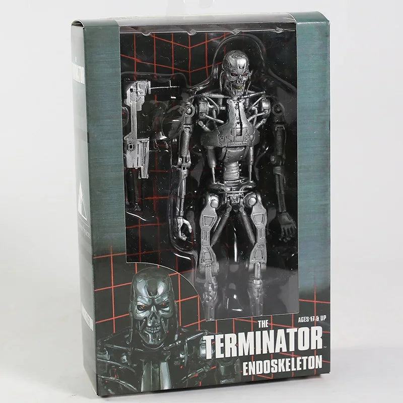 NECA Terminator 2: Judgment Day T-800 Arnold Schwarzenegger PVC Action Figure Collectible Model Toy 7" 18cm