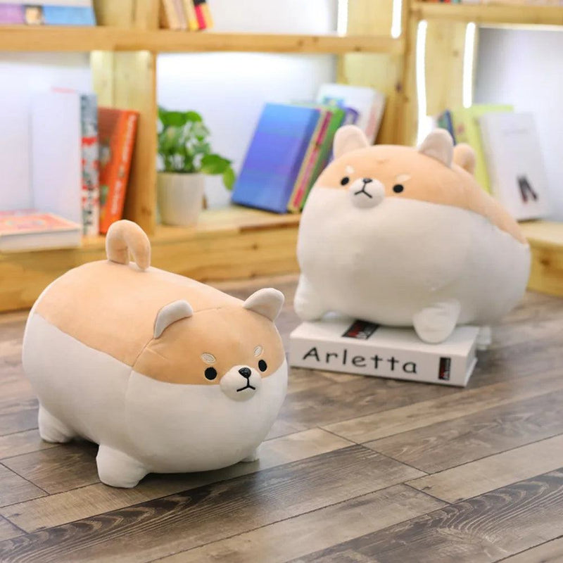 New 40/50cm Cute Shiba Inu Dog Plush Toy Stuffed Soft Animal Corgi Chai Pillow Christmas Gift for Kids Kawaii Valentine Present