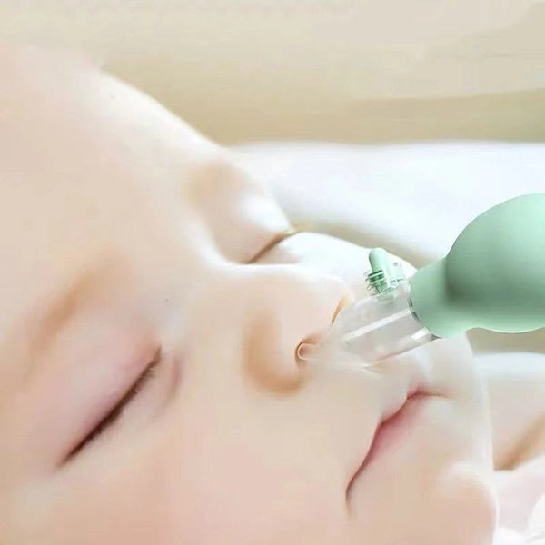 New Born Silicone Baby Safety Nose Cleaner Vacuum Suction Children Nasal Aspirator New Baby Care Diagnostic-tool Vacuum Sucker - PST PS Tradings