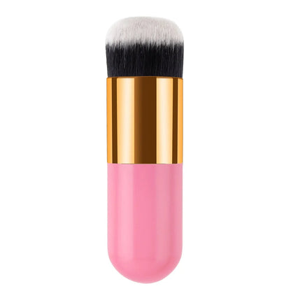 New Chubby Pier Foundation Brush Flat Cream Makeup Brushes Professional Cosmetic Make-up Brush - PST PS Tradings