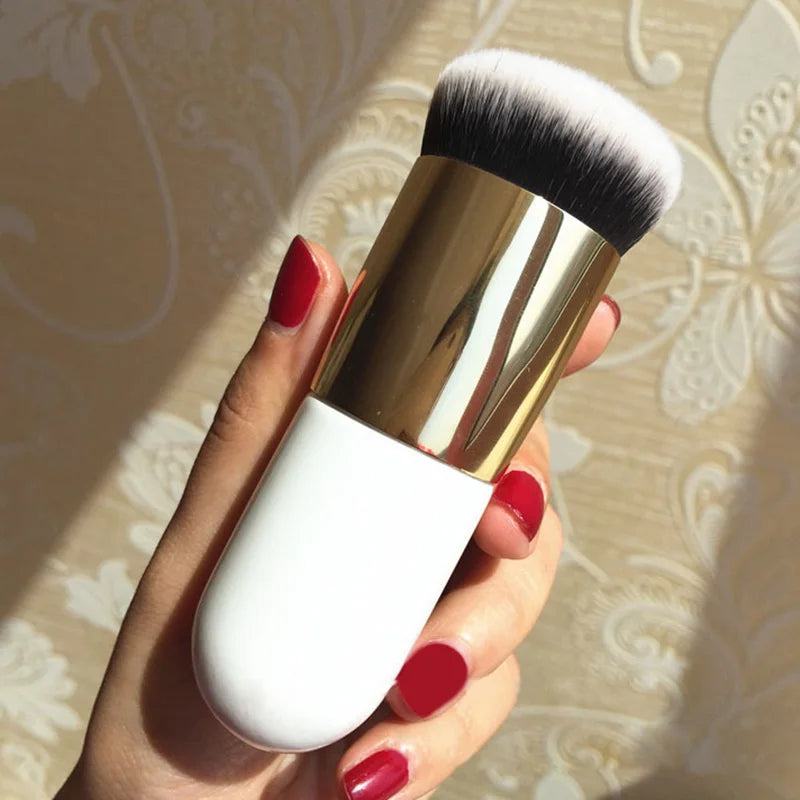 New Chubby Pier Foundation Brush Flat Cream Makeup Brushes Professional Cosmetic Make-up Brush - PST PS Tradings