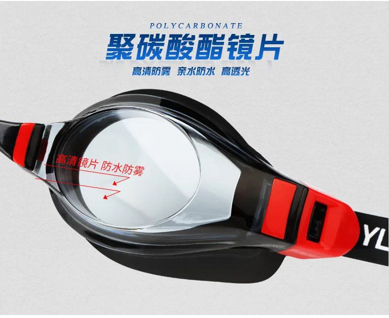 new eye wear Re-UV  Swimming Goggles Women Men Professional Waterproof  Swim Glasses  beach Arena - PST PS Tradings