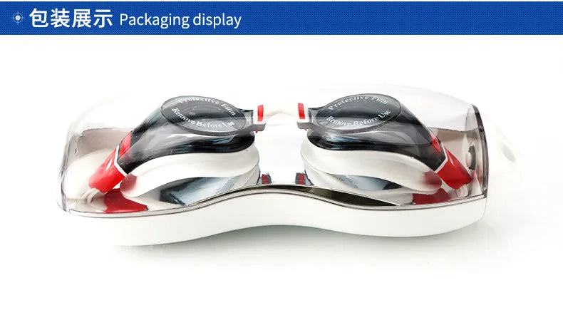 new eye wear Re-UV  Swimming Goggles Women Men Professional Waterproof  Swim Glasses  beach Arena - PST PS Tradings