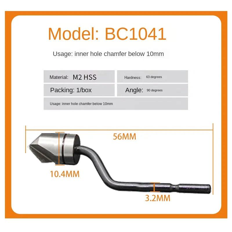 New HSS Chamfer Tool Countersunk Blade BC1041 BC1651 BC8301 BC6301 Deburring System Trimming Tool - PST PS Tradings  PST PS Tradings