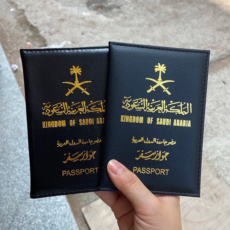 New Saudi Arabia Paspoort Holder Travel Women Pu Leather Covers For Passports Fashion Cute DIPLOMATIC Passport Case Protection - PST PS Tradings