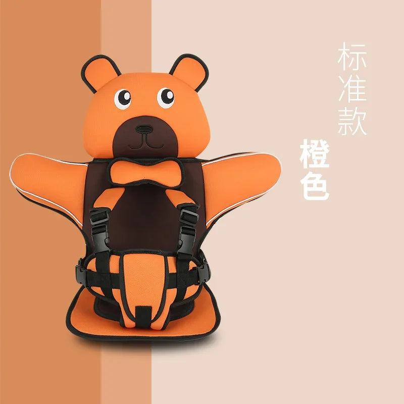 New Simple Child Safety Seat, Infant Seat Belt, Infant Non-Car Portable Car Seat Cushion for Boys and Girls 0-12 years old - PST PS Tradings