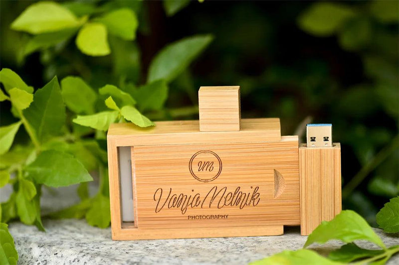 New Wooden Creative USB Flash Drive 64GB Free Custom Logo Pendrive 32GB Photography Memory Stick 16GB U Disk Wedding Gift 8GB