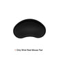 New Wrist Rest Mouse Pad Memory Foam Superfine Fibre Wrist Rest Pad Ergonomic Mousepad for Typist Office Gaming PC Laptop - PST PS Tradings