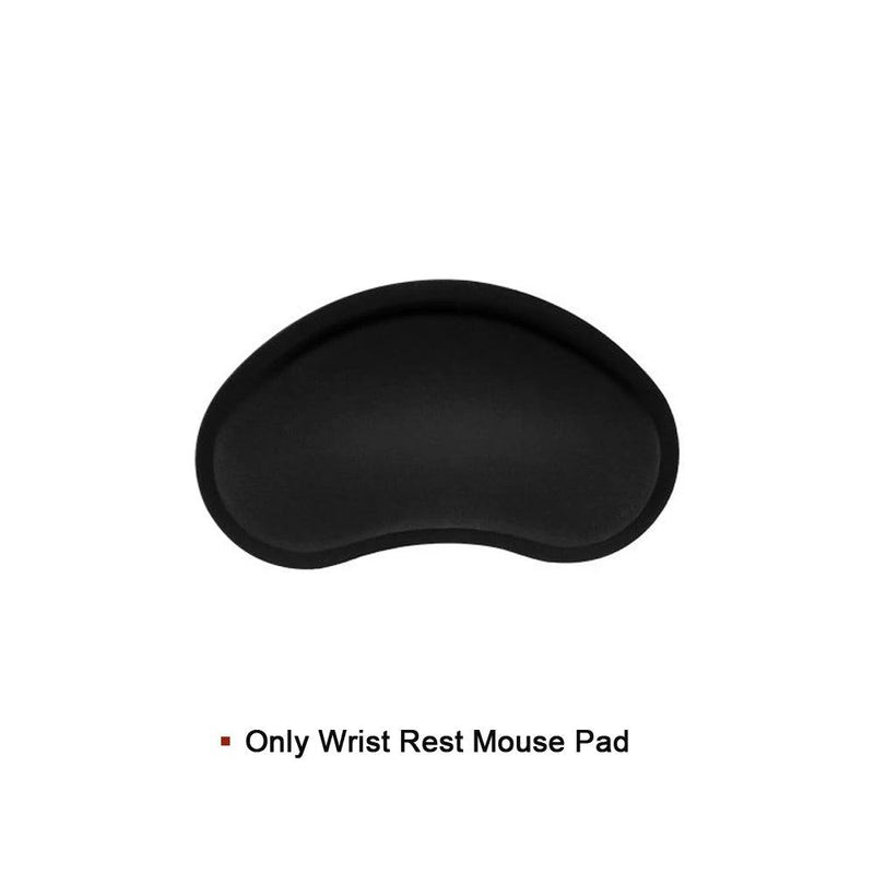 New Wrist Rest Mouse Pad with Non-Slip Base Wrist Rest Pad Ergonomic Mousepad for Typist Office Gaming PC Laptop - PST PS Tradings