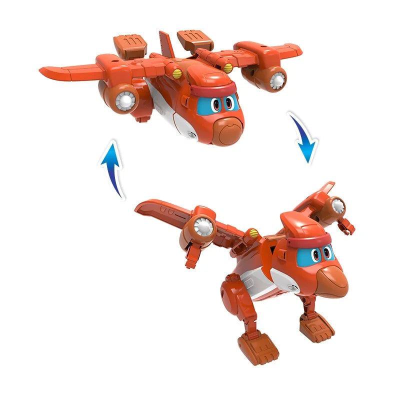 Newest ABS Min Deformation Gogo Dino Explorers REX Transformation Car Airplane Motorboat Crane Gogo Dinosaur Explorers toys