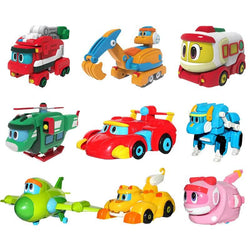 Newest ABS Min Deformation Gogo Dino Explorers REX Transformation Car Airplane Motorboat Crane Gogo Dinosaur Explorers toys