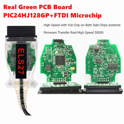 Newest V2.3.8 ELS27 FORScan Green PCB PIC24HJ128GP+FTDI Mircochip Multi-Language Works ELM327&J2534 Pss-Thru For Mazda - PST PS Tradings