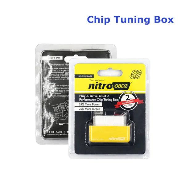 Nitro OBD2 ECOOBD2 15% Fuel Save More Power ECU Chip Tuning Box Plug&Driver NitroOBD2 Eco OBD2 For Diesel Benzine Gasoline Car - PST PS Tradings