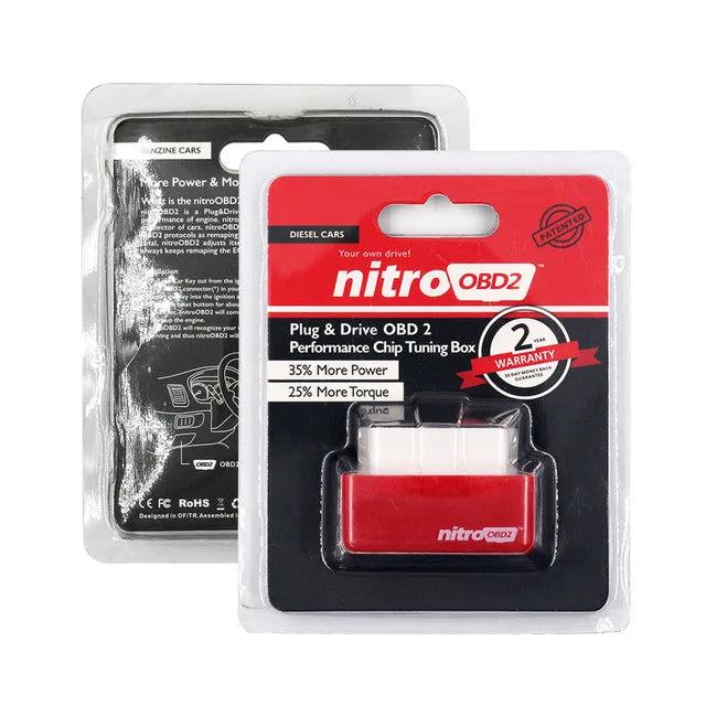 Nitro OBD2 ECOOBD2 15% Fuel Save More Power ECU Chip Tuning Box Plug&Driver NitroOBD2 Eco OBD2 For Diesel Benzine Gasoline Car - PST PS Tradings