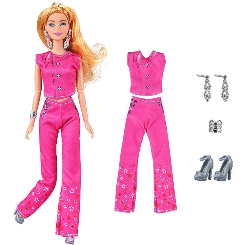 NK 1 Pcs Fashion Doll Dress  For Barbie Clothes Doll Accessories Outfit Casual Wear Shirt Party Dress  DIY Dollhouse Toys JJ - PST PS Tradings