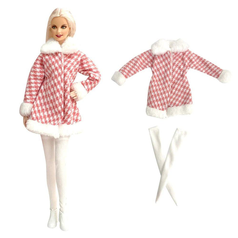 NK 1 Pcs Fashion Doll Dress  For Barbie Clothes Doll Accessories Outfit Casual Wear Shirt Party Dress  DIY Dollhouse Toys JJ - PST PS Tradings