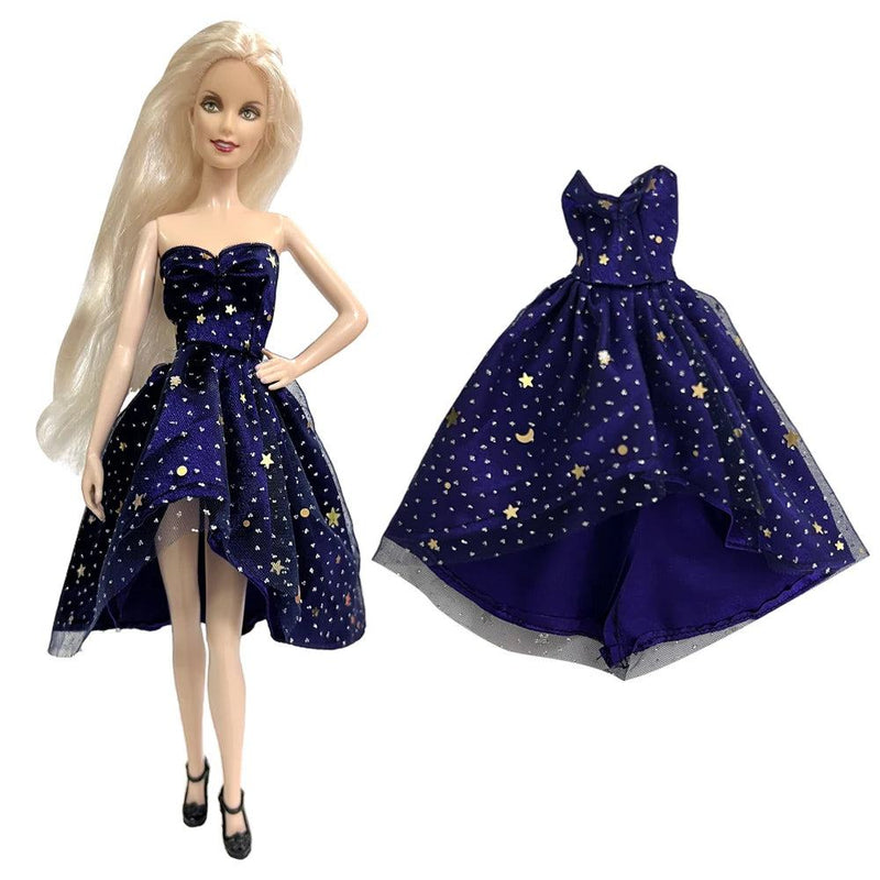 NK 1 Pcs Fashion Doll Dress  For Barbie Clothes Doll Accessories Outfit Casual Wear Shirt Party Dress  DIY Dollhouse Toys JJ - PST PS Tradings