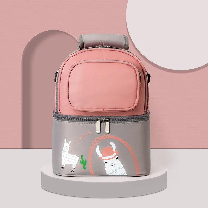 No Washing Mommy Bag Cooler Bag Multi-function Thermal Backpack bag Diaper Bag Waterproof Backpack Milk Bottle for baby Stroller - PST PS Tradings