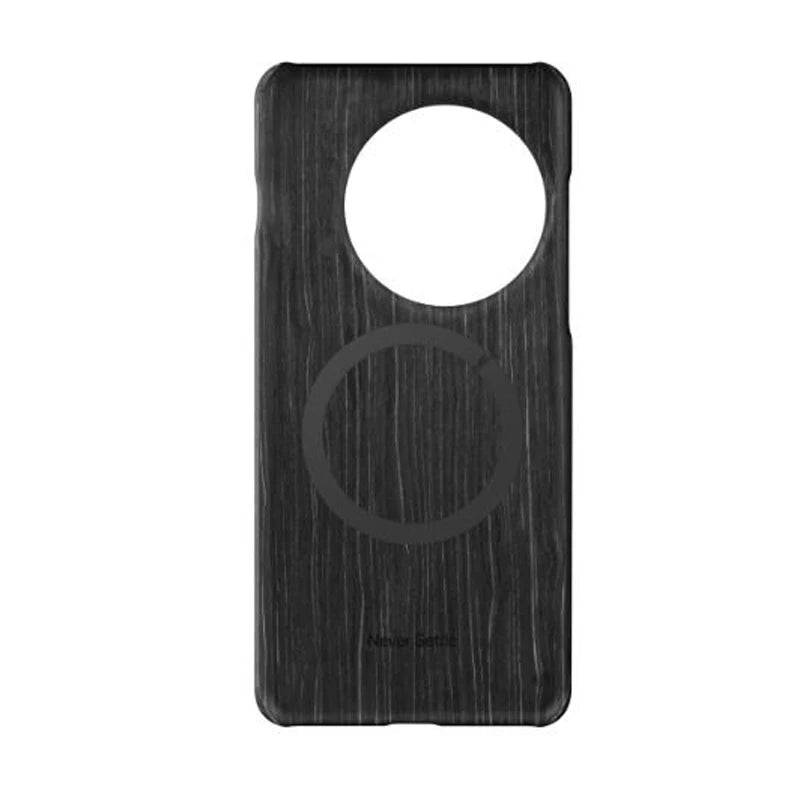 OnePlus 13 Magnetic Case Sandstone Karbon Wood Texture Bumper Original OnePlus 13 Matte Cover Back Phone Case - Property & Safety Tradings