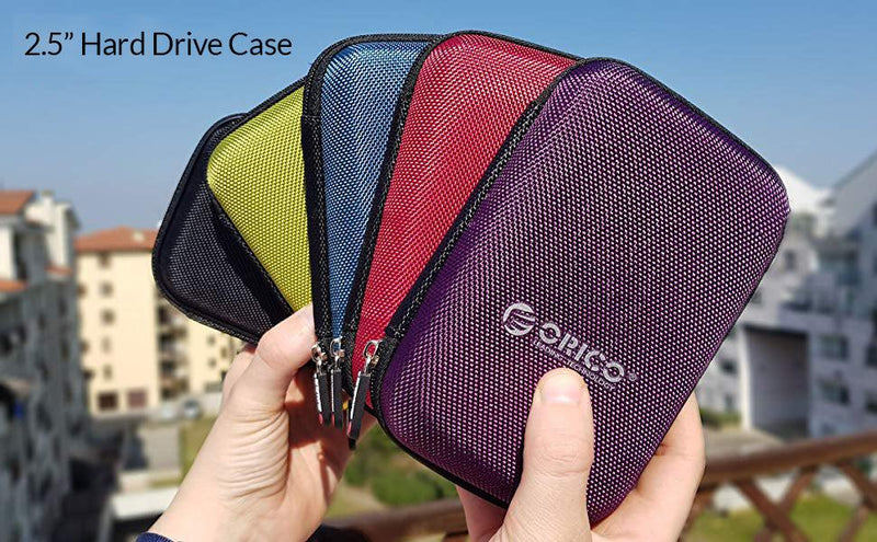 ORICO 2.5 Hard Disk Case Portable HDD Protection Bag for External 2.5 inch Hard Drive/Earphone/U Disk Hard Disk Drive Case Black - PST PS Tradings