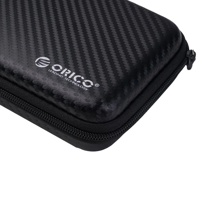 ORICO 2.5 Hard Disk Case Portable HDD Protection Bag for External 2.5 inch Hard Drive/Earphone/U Disk Hard Disk Drive Case Black - PST PS Tradings