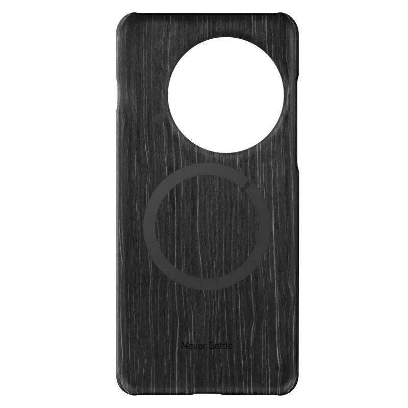 Original Case For OnePlus 13 Case Carbon Bumper Sandstone Black Wood Karbon Mag Charger Cover Phone Case For One Plus 13 - Property & Safety Tradings