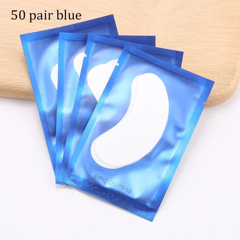 Paper Eye Patches for Eyelash Extension 50/100 Pairs Under Eye Pads Lash Extension Lashes accessories Eye Tips Make Up Tools - PST PS Tradings